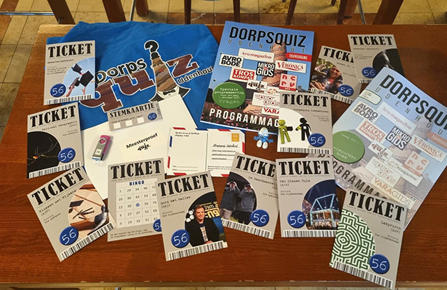 De Dorpsquiz beleeft op zaterdag 4 oktober alweer haar tiende editie!