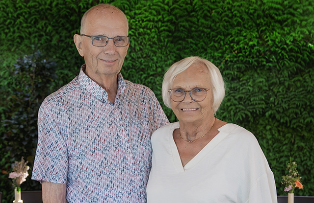 Diamanten echtpaar Hans en Ans van Roosmalen-Jozen
